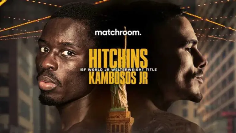Richardson Hitchins vs George Kambosos Jr. Poster