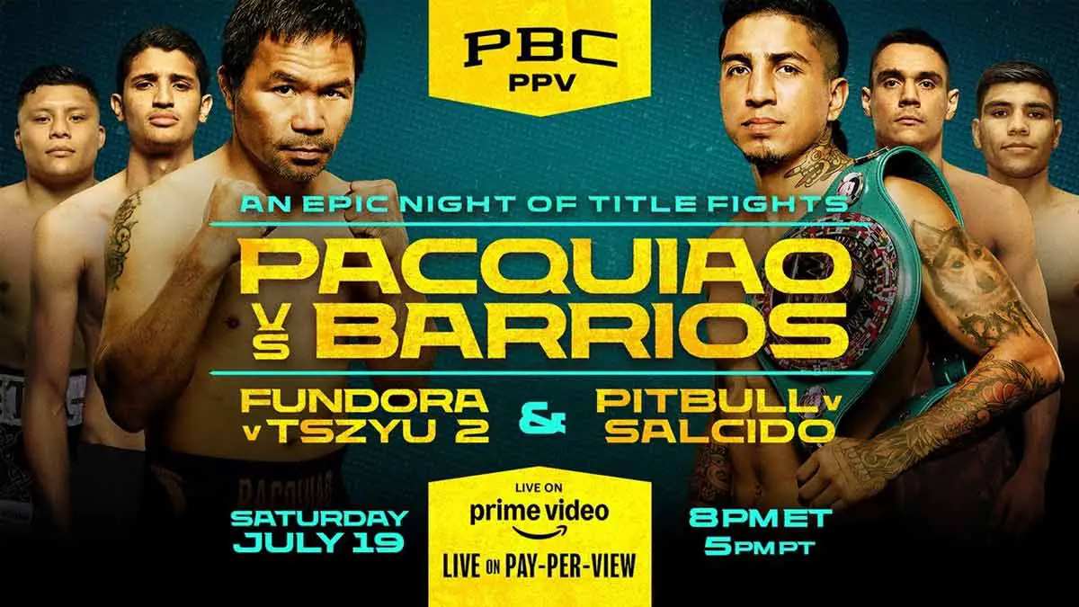 Manny Pacquiao vs Mario Barrios